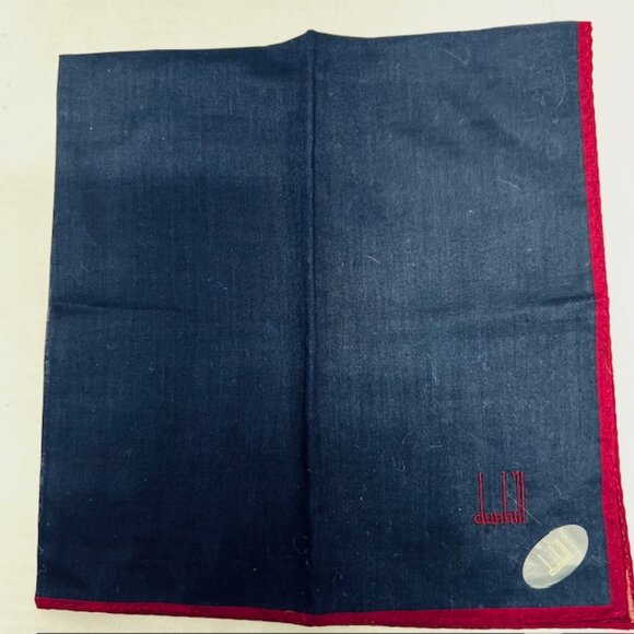 Dunhill  &  Roberta Di Camerino  Mini Scarf/Handkerchief 19" x19" Stripe (Sc21) - Picture 8 of 12